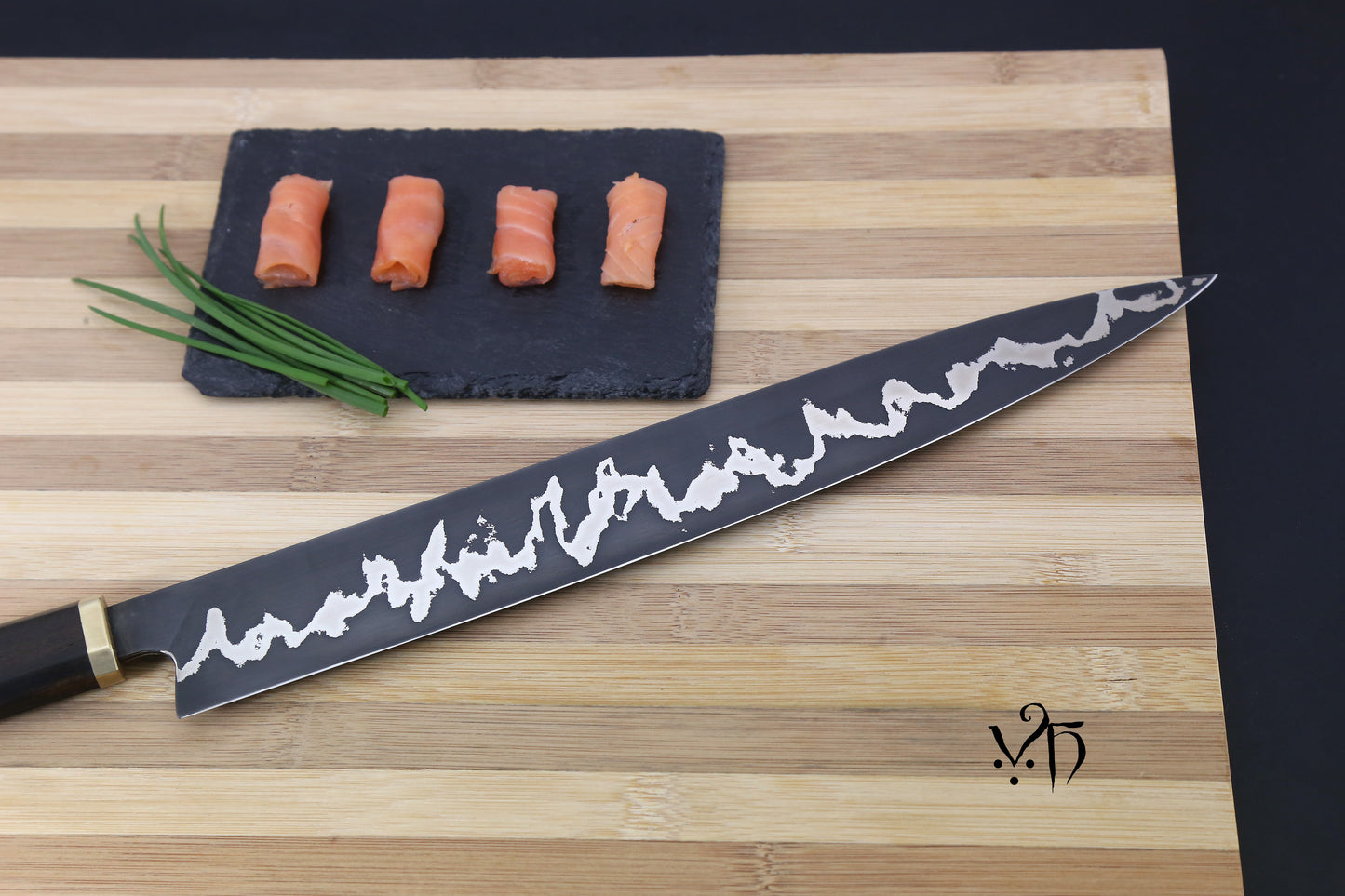 Yanagiba Gomai Hand Forged Chef Knife 305mm Steel and Nickel
