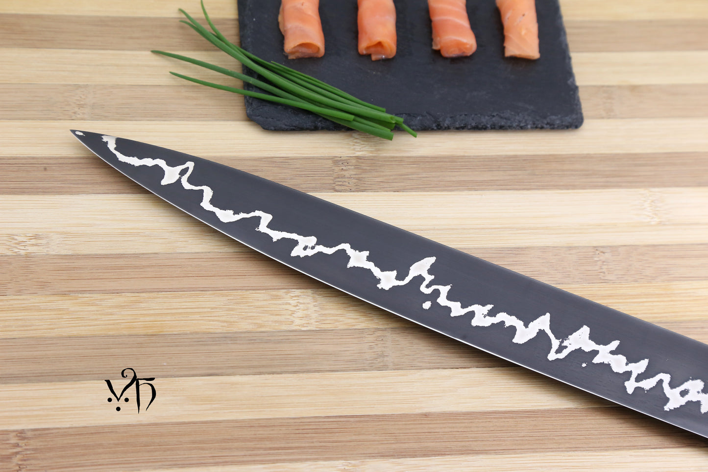 Yanagiba Gomai Hand Forged Chef Knife 305mm Steel and Nickel
