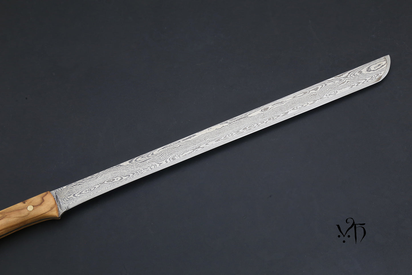 Ham Knife 295mm Hand Forged Damascus 80 Layers