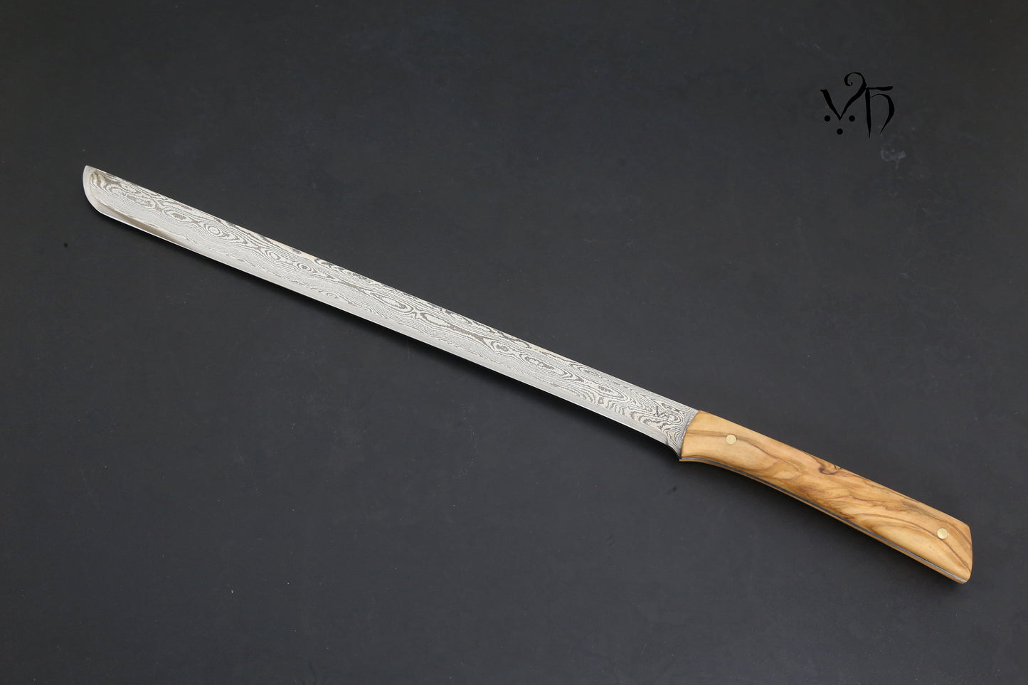 Ham Knife 295mm Hand Forged Damascus 80 Layers