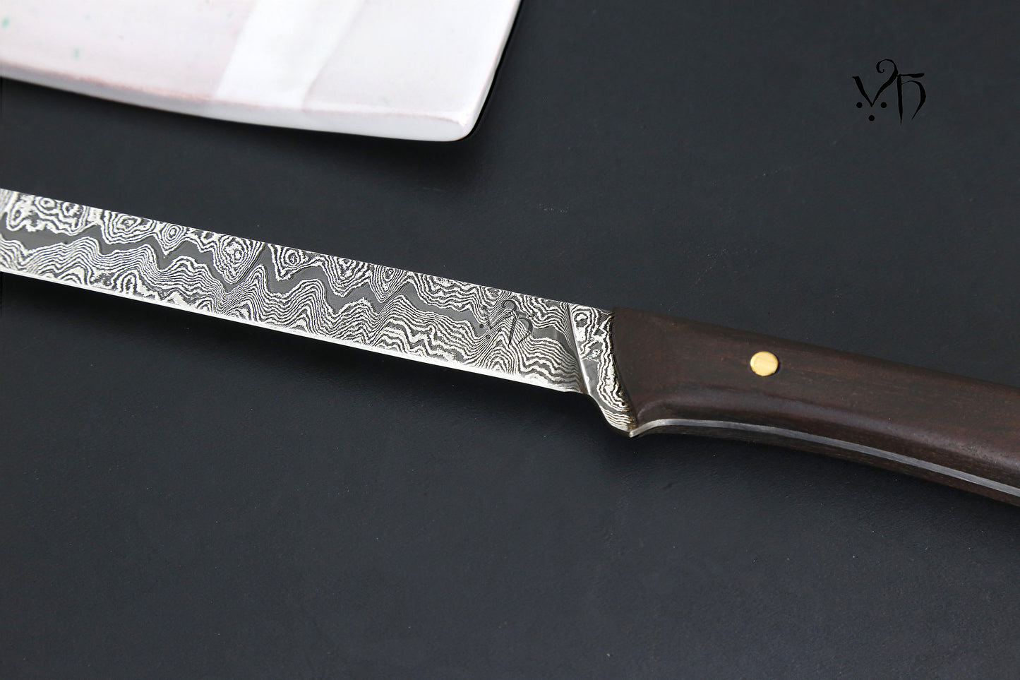Ham Knife 290mm Hand Forged Damascus 130 Layers
