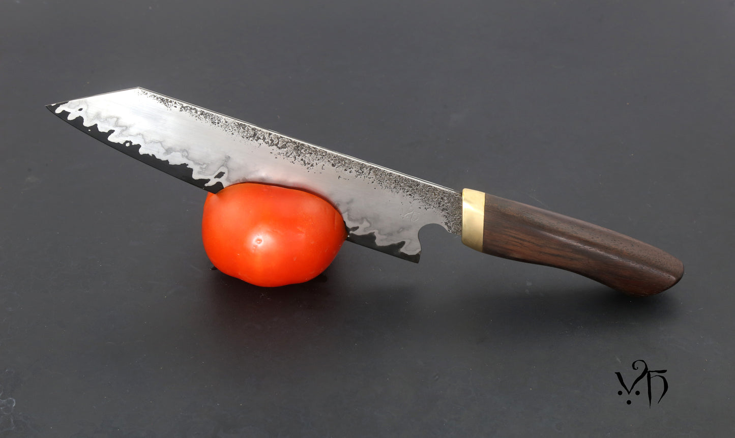 Chef's knife Kiritsuke Sanmai 215mm. Stainless & Carbon Steel