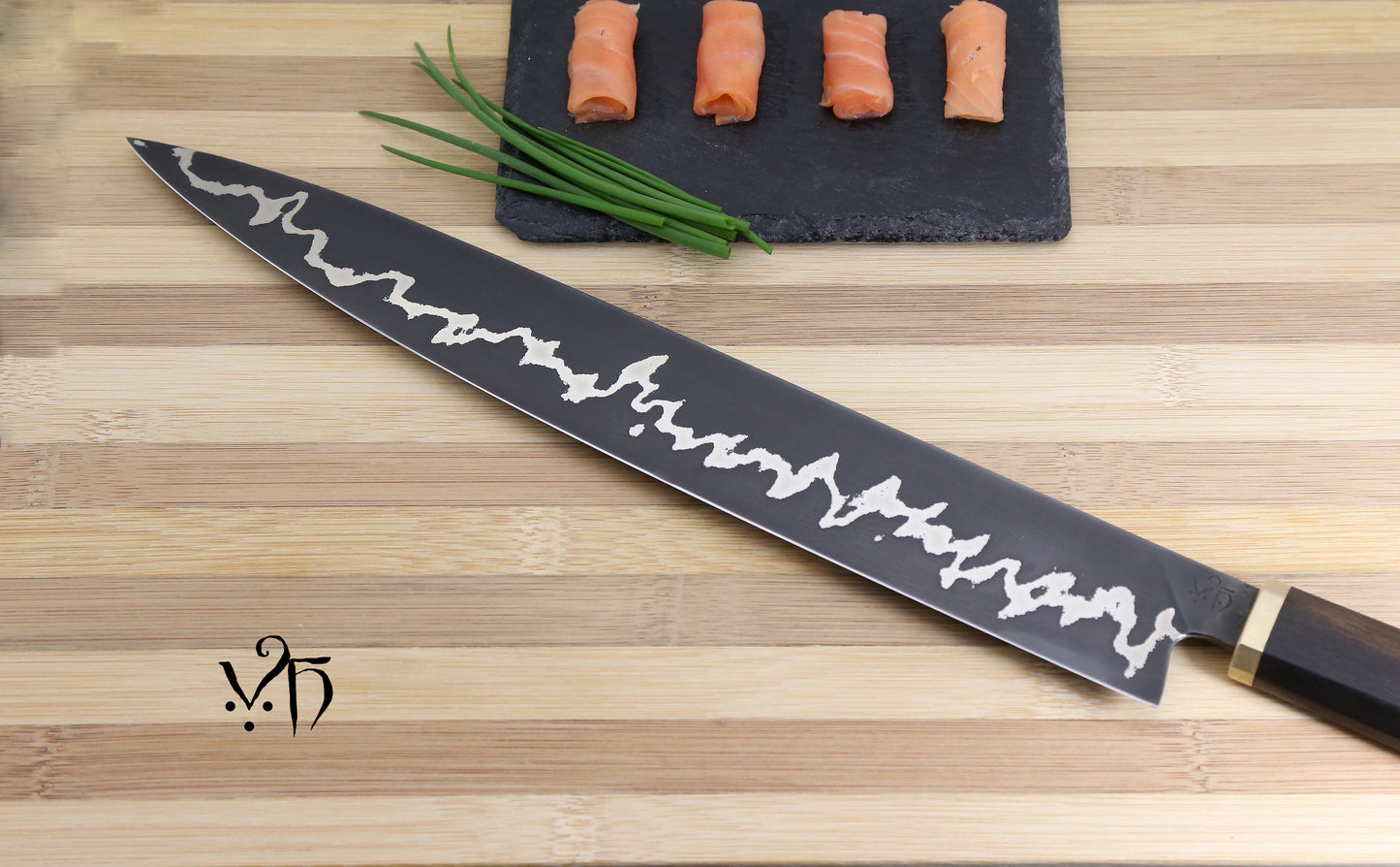 Yanagiba Gomai Hand Forged Chef Knife 305mm Steel and Nickel