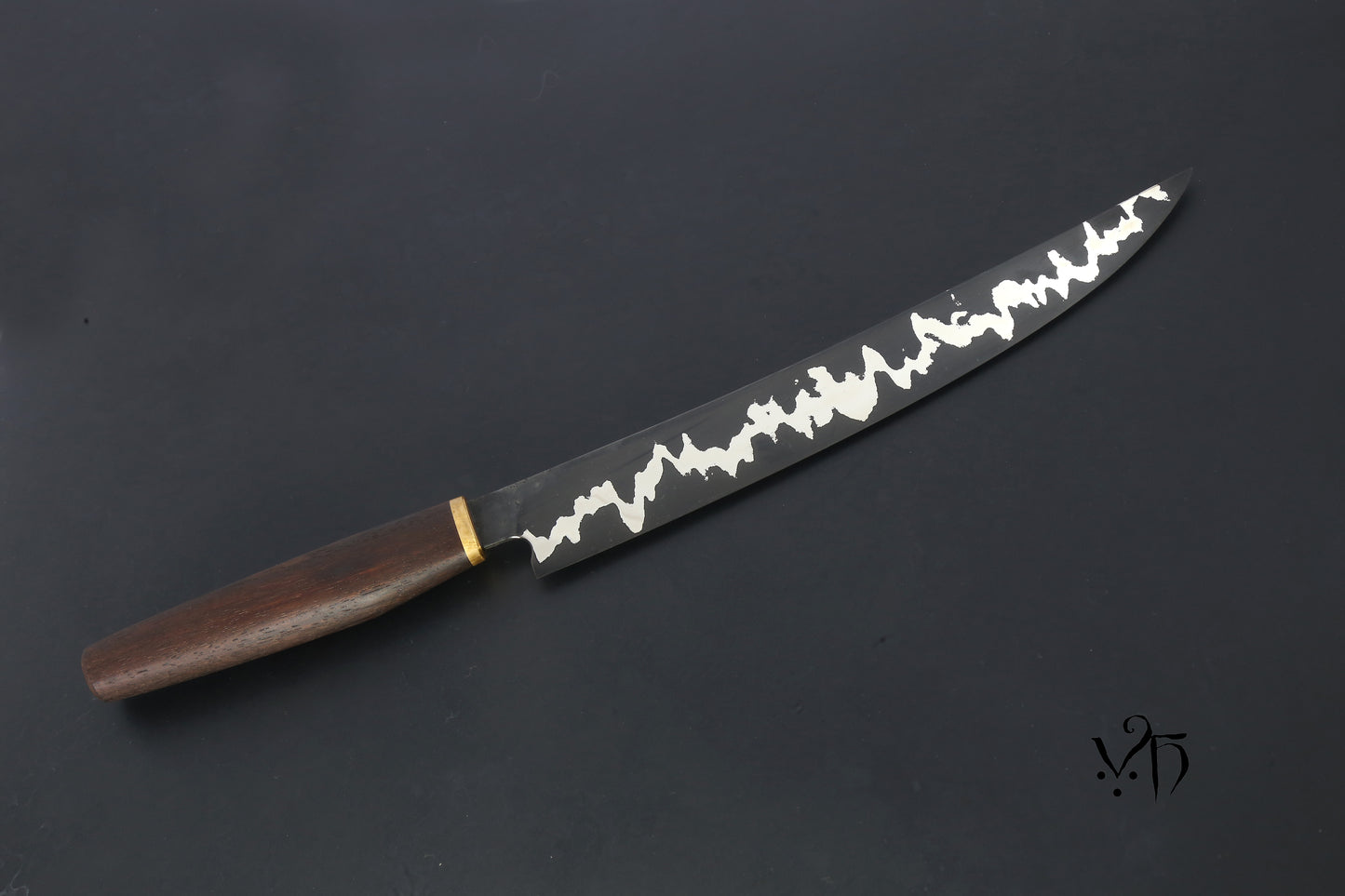 Filleting Knife 260mm, Carbon Steel & Nickel. Japanese kitchen knife