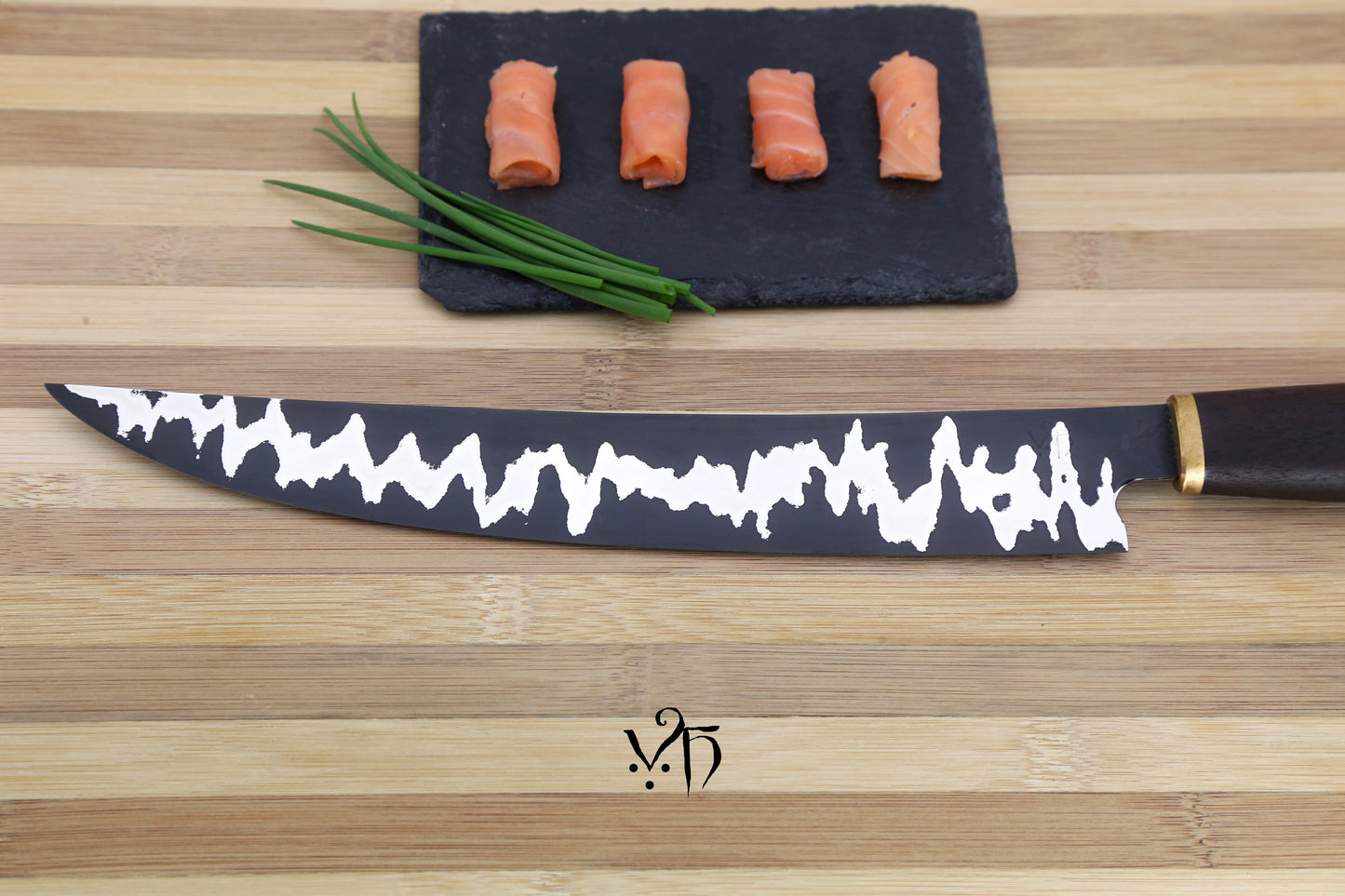 Filleting Knife 260mm, Carbon Steel & Nickel. Japanese kitchen knife