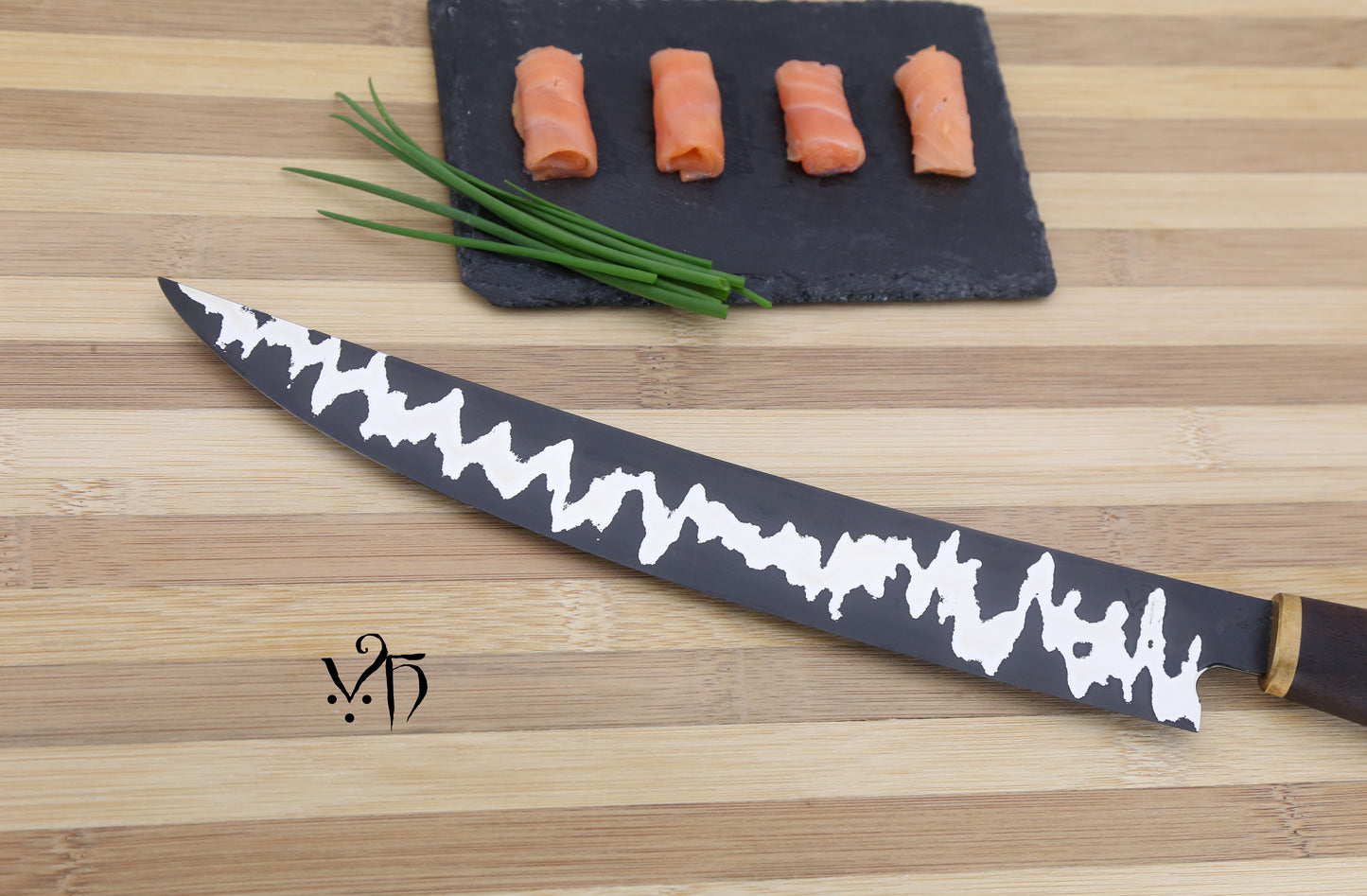 Filleting Knife 260mm, Carbon Steel & Nickel. Japanese kitchen knife