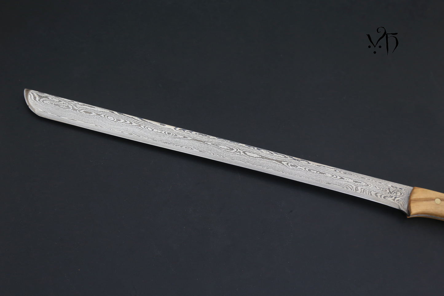 Ham Knife 295mm Hand Forged Damascus 80 Layers