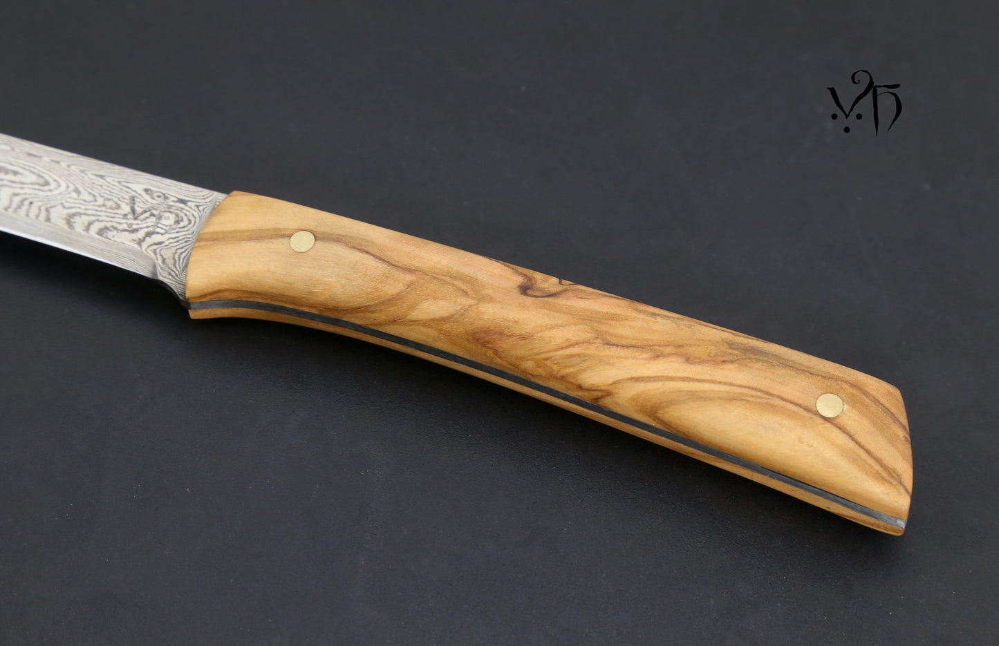 Ham Knife 295mm Hand Forged Damascus 80 Layers