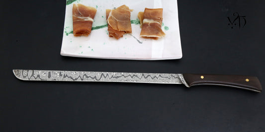 Ham Knife 290mm Hand Forged Damascus 130 Layers