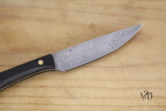 Multi-Purpose Steak Knife 100 mm. Damascus Hand Forged