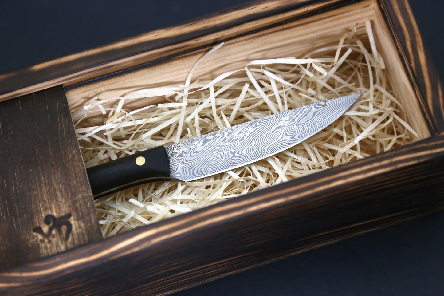 Multi-Purpose Steak Knife 100 mm. Damascus Hand Forged