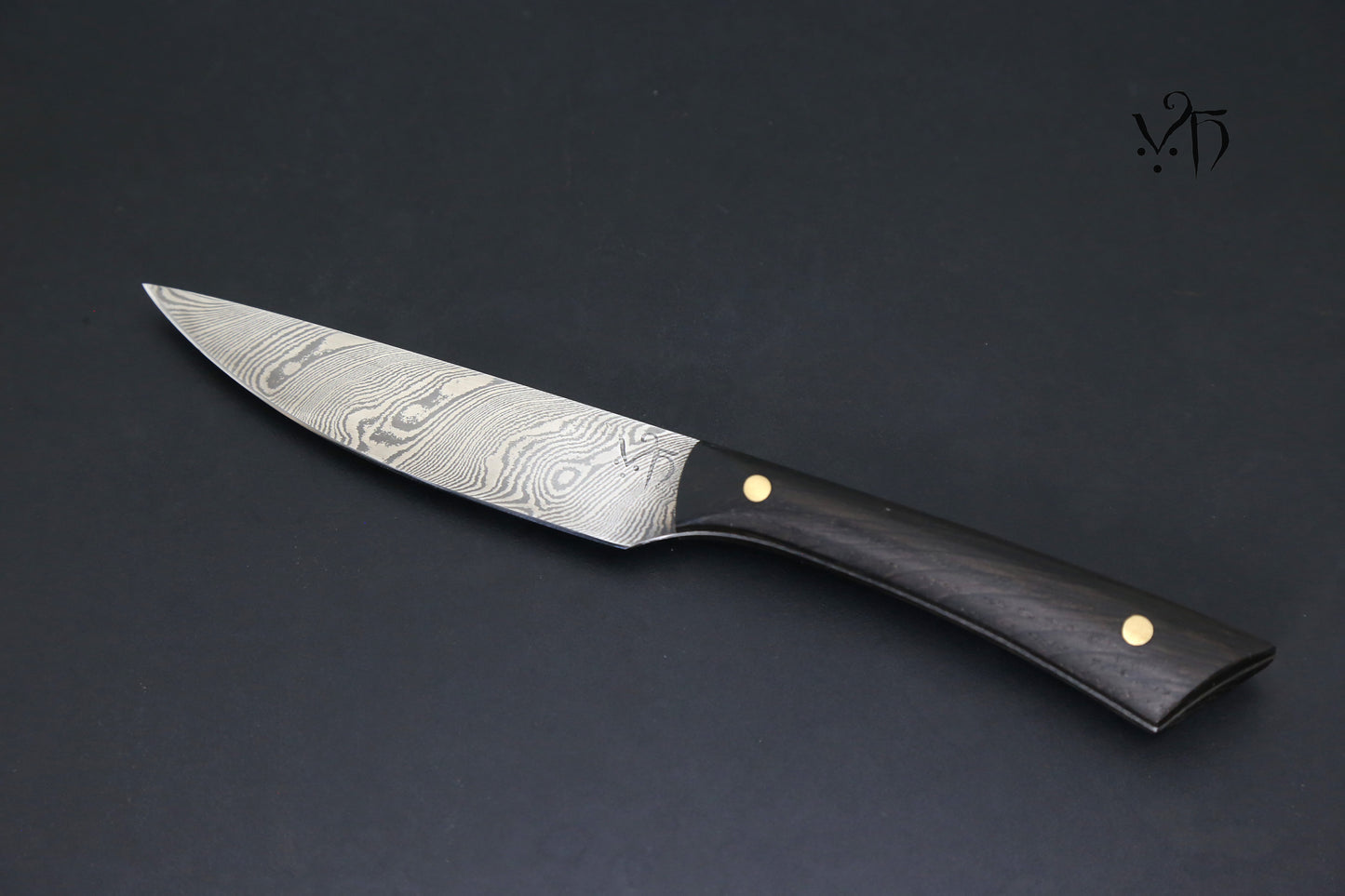 Multi-Purpose Steak Knife 100 mm. Damascus Hand Forged