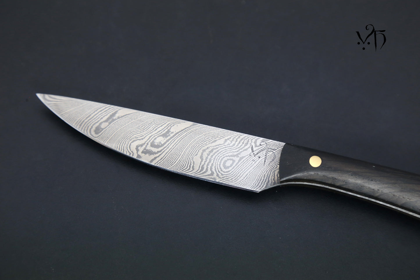 Multi-Purpose Steak Knife 100 mm. Damascus Hand Forged